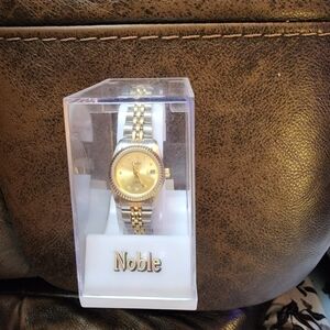 Noble Women's Gold and Silver Watch